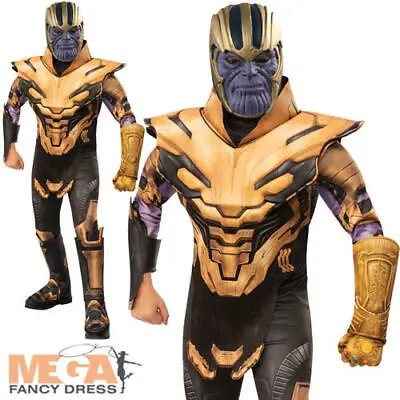 £19.99 • Buy Deluxe Thanos Boys Fancy Dress Avengers Endgame Villain Kids Superhero Costume