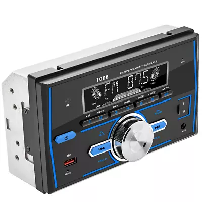 Double 2 DIN Car Stereo Head Unit MP3 Player Bluetooth Handsfree AUX TF Radio • $42.20