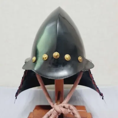 KABUTO (helmet) W/Menpo Of YOROI Antique Japan Nanban Style Helmet Sengoku Edo • $1198.89