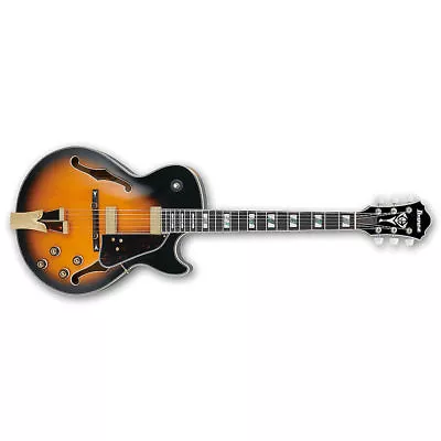 Ibanez GB10SE George Benson Brown Sunburst BS Hollow Body + Hardshell Case GB-10 • $1399.99