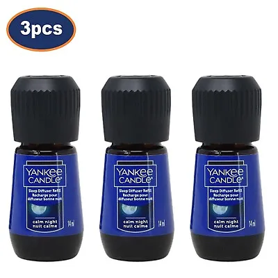 3Pcs Sleep Diffuser Refill Oil Bottle Calm Night Aromatherapy Fragrance 14ml • £8.95