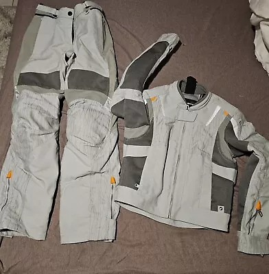 BMW Motorrad Motorcycle Touring Adventure Woman Suit Air-Flow Sz 38 Armored EUC • $385