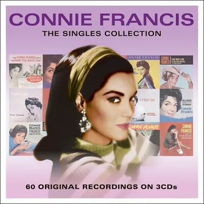 Connie Francis - The Singles Collection - 3 Cds - New & Sealed!! • £5.89