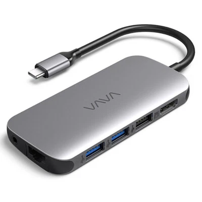 $35.99 • Buy VAVA 9-in-1 USB Type C HD Output 4K HDMI USB 3.0 Adapter HUB For MacBook Pro OZ