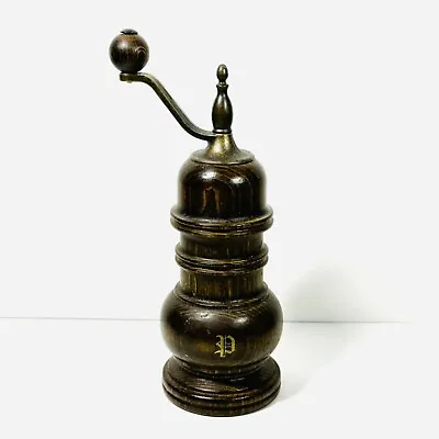 Vintage German Zassenhaus Pepper Mill Grinder Wood • $29.95