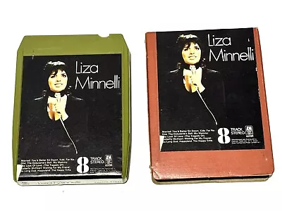 Rare 8 TRACK CARTRIDGE - LIZA MINNELLI - SELF TITLED - WITH SLIPCASE • $64.99