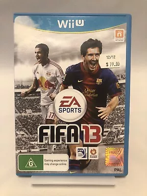 FIFA 13 Nintendo Wii U - PAL - Complete With Manual - Free Postage • $16.95