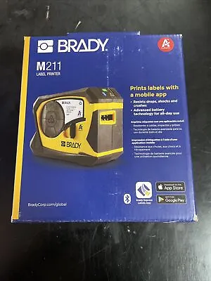BRADY M211 Portable PrinterSingle Color3/4  • $200