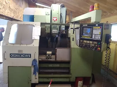 Nice Okuma VMC MC-4VB Cat 50 ATC Vertical Machining Center Milling Machine • $9500