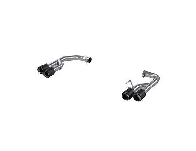 Fits 21-23 Mustang 2.5  Axle Back W/Quad 4  CF Tips Non Active Exhaust-S72113CF • $534.99