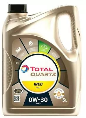 £43.95 • Buy Total Quartz Ineo First 0w-30 0w30 Advanced Synthetic Engine Oil - 5 Litres 5L