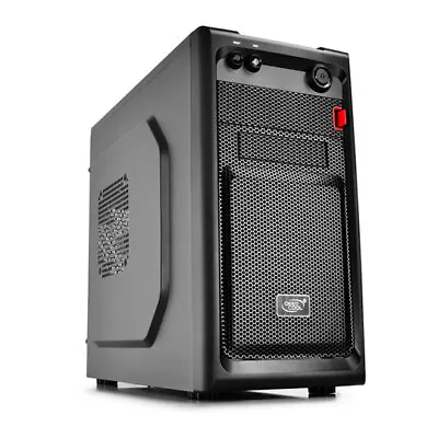 DEEPCOOL Smarter Mini Tower Case MicroATX/Mini-ITX USB 3.0 Black        • £31.68