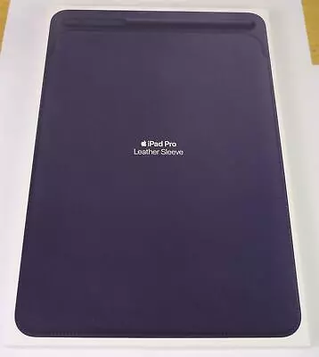 £20.99 • Buy Genuine Apple Leather Sleeve Case For IPad Pro 10.5  & Air 3 - Midnight Blue
