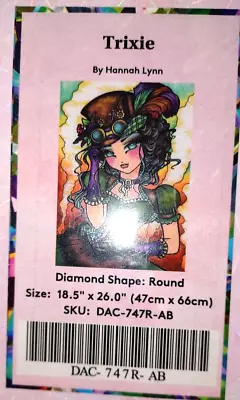 Diamond Art Club Dac Trixie Hanna Lynn Discontinued Sealed • $44.99