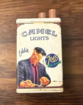 Vintage Camel Lights Cigarette  Lighter Eddie Joe's Place-Bottom Striker • $5