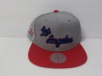 Mitchell & Ness LA Los Angeles Clipper Hardwood HWC Snapback Hat • $24.99