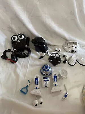 Star Wars Mr Potato Head Parts Set Lot  R2-D2 Darth Vader Storm Trooper Figure • $20.90
