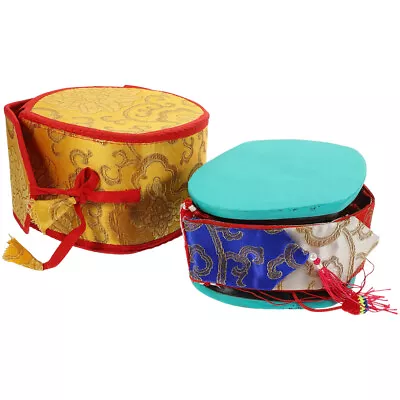 Tibetan Hand Drum Set With Bag For Meditation And Healing • $31.30