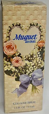 Muguet Des Bois Women’s Cologne Spray 2.5 FL Oz / 73.9ml Bottle NIB • $59.99