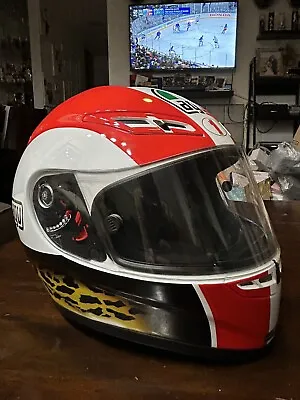 AGV GP-TECH MARCO SIMONCELLI MOTORCYCLE HELMET - Sic58 - SIZE M - NEAR MINT • $550