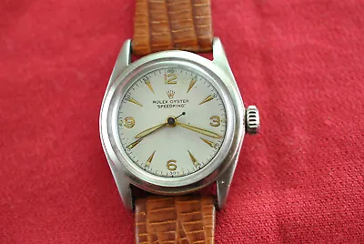 Vintage ROLEX Oyster SpeedKing Precision 6420 Watch Just Serviced Mid Size  • $1450