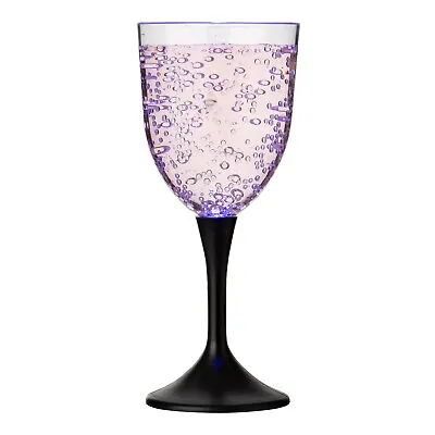 Ultra LED Wine Glass Light Up Flashing Glasses Colour Changing Flutes Goblet • £49.99