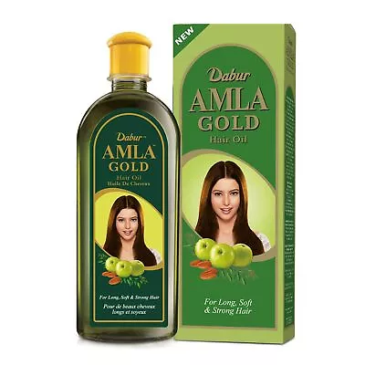 Amla Gold Hair Oil - With Amla Almond And Henna - Moisturizing Scalp And Hai... • $18.69