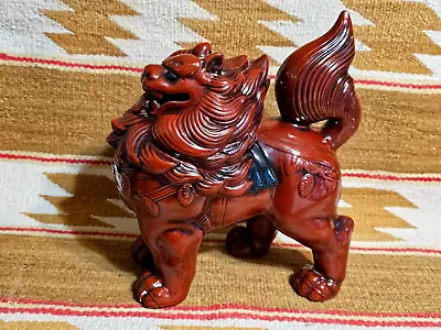 Cool Vintage Fitz And Floyd Ceramic Vernissage Japanese Foo Lion Dog Statue • $9.99