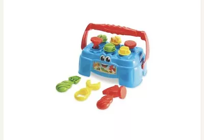 Baby Clementoni ECO Toy Workbench 6 Accessories Nails Bolts And Screws 3 Tools • £5.50