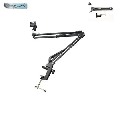 Mic Microphone Suspension Boom Scissor Arm Stand Holder Professional Recording • $17