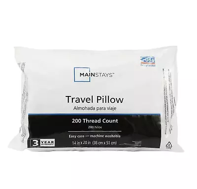 Mainstays Travel Pillow 14  X 20  • $5.90