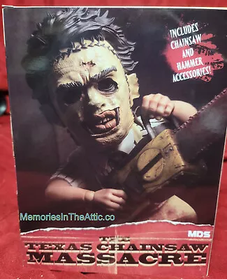 Mezco Toyz Designer Series MDS Texas Chainsaw Massacre Movie 1974 Leatherface  • $39.99