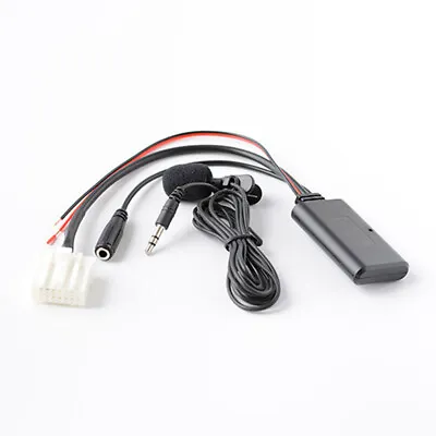 Car Stereo Radio AUX Audio Cable Adapter Bluetooth Mic Fit For Mazda 3 5 6 • $16.75