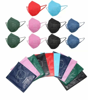 $29.99 • Buy KN95 KF94 FFP2 N95✅Certified 10-500x Disposable Respirator Face Masks Protection