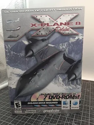 $19.99 • Buy X-Plane 8 MAC DVD Pilot Space Shuttle Mars, Fly Combat Flight Simulation Game A1