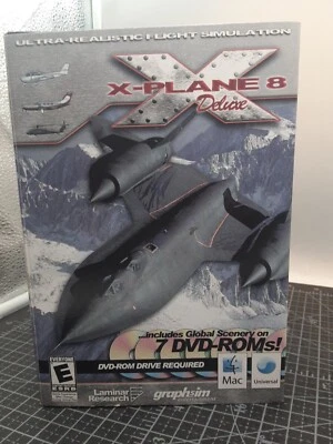 X-Plane 8 MAC DVD Pilot Space Shuttle Mars Fly Combat Flight Simulation Game A1 • $19.99