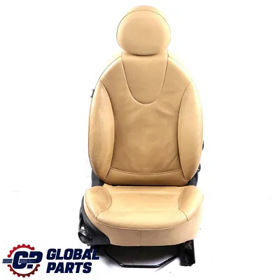Mini Cooper One R55 R56 Beige Leather Front Right O/S Seat • $384.56