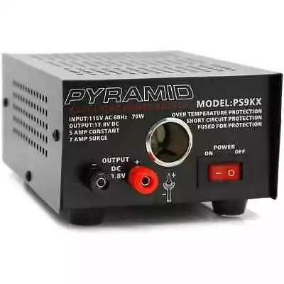 Pyramid PS9KX Bench Power Supply AC-to-DC Power Converter With Car Power Outlet • $32.47