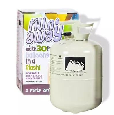£27.95 • Buy Balloon Helium Gas Disposable Cylinder Canister Birthday Party Fills 30 Balloons