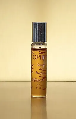 OPIUM YSL Secret De Parfum 0.11oz-3.3ml Splash Travel Mini Sample-Vintage (D05 • $29.95