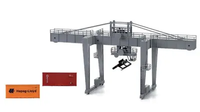 Lima Expert HL8000 Container Crane With 2 Containers HO Gauge • £40.99