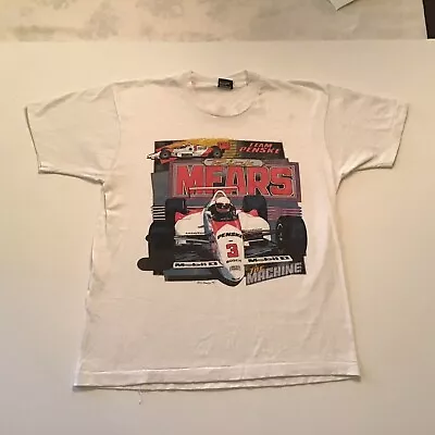 Vintage Team Penske Rick Mears T-Shirt Sz Large • $12