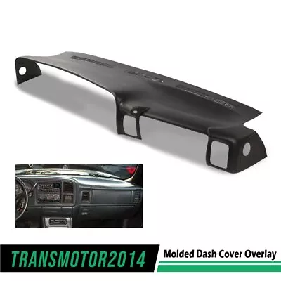 $112.95 • Buy Molded Dash Cap Board Cover Dashboard Overlay Fit For 2003-2006 Silverado Sierra