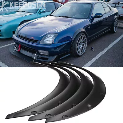 For Honda Prelude Set Of 4 Fender Flares Extra Wide Body Kit Wheel Arches • $69.35