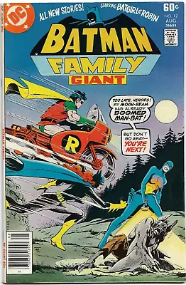 Batman Family#12 Fn/vf 1977 Dc Bronze Age Comics • $3