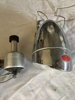 Vintage Union Bullet Headlight Lamp W/ Generator For Schwinn Cruiser Bicycles￼ • $29.50