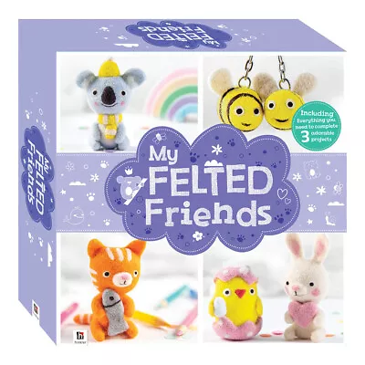 Craft Maker My Felted Friends: Needle Felting Craft Activity Kit Project 12y+ • $23