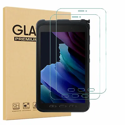 2 PCS Tempered Glass Screen Protector For Samsung Galaxy Tab Active3 8.0  2020 • $8.99