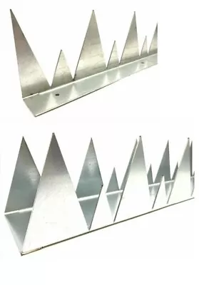 Security WALL SPIKES  Galvanized Steel Wall Gate & Fence Security. 850mm Long • £8