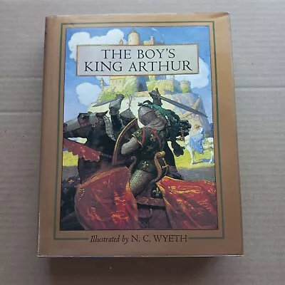 The Boys King Arthur By N.C. Wyeth HARDCOVER (Scribners 1989) • $9.50